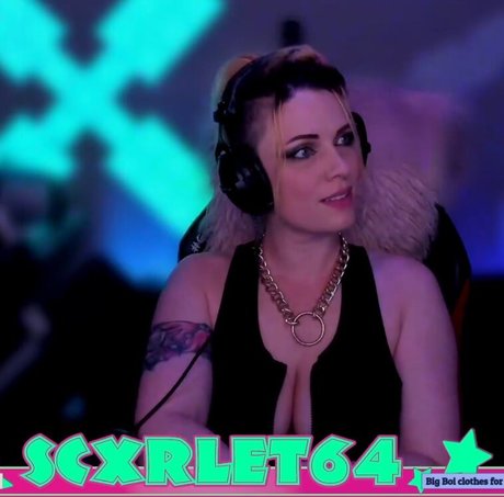 Foto desnuda filtrada de OnlyFans de Scxrlet64