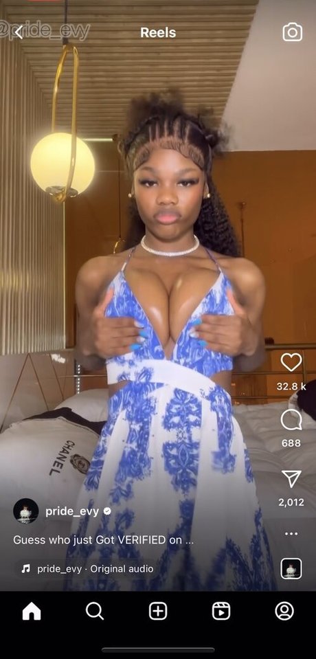 Foto desnuda filtrada de OnlyFans de Prideevy