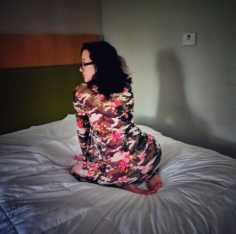 Foto desnuda filtrada de OnlyFans de Sexy Nerd