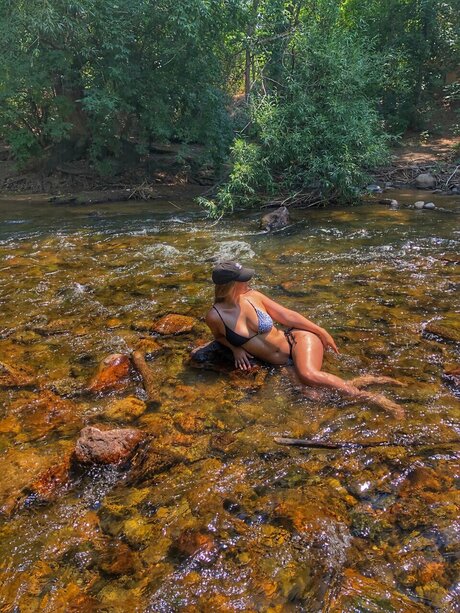 Foto desnuda filtrada de OnlyFans de Kassi Golden
