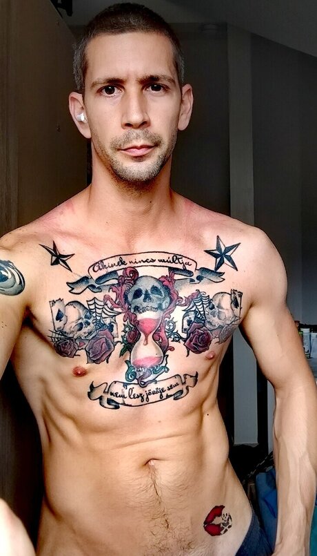 Foto desnuda filtrada de OnlyFans de Fec The Bald