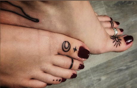 Foto desnuda filtrada de OnlyFans de Footfairy