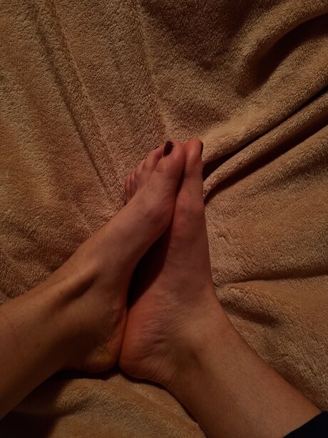 Foto desnuda filtrada de OnlyFans de Foot Queen