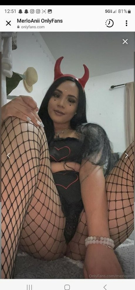 Foto desnuda filtrada de OnlyFans de Merloanii