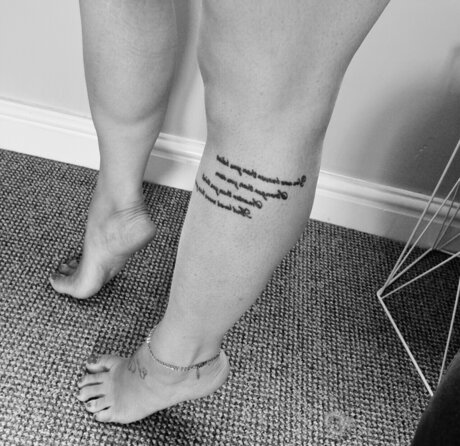 Foto desnuda filtrada de OnlyFans de Fancyfeet