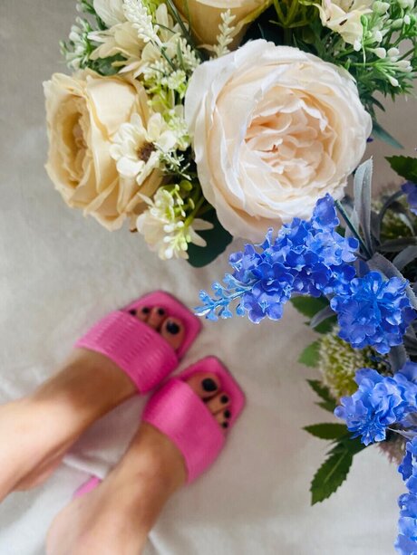 Foto desnuda filtrada de OnlyFans de Flirty Feet Princess 