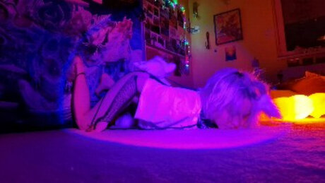 Foto desnuda filtrada de OnlyFans de Alien Priestess