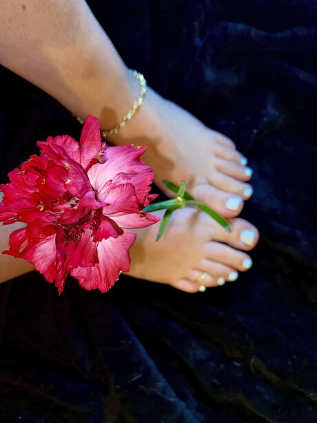 Foto desnuda filtrada de OnlyFans de Pretty Feet 