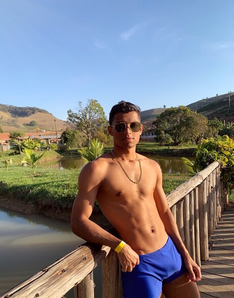 Foto desnuda filtrada de OnlyFans de Elivelto Martins
