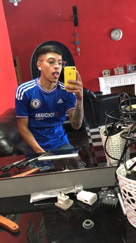 Foto desnuda filtrada de OnlyFans de Nahuel Martinez