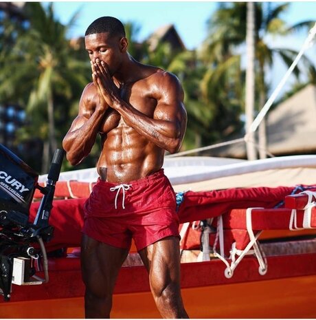 Foto desnuda filtrada de OnlyFans de Black Boy Latino
