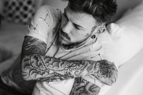 Foto desnuda filtrada de OnlyFans de Inkandskin