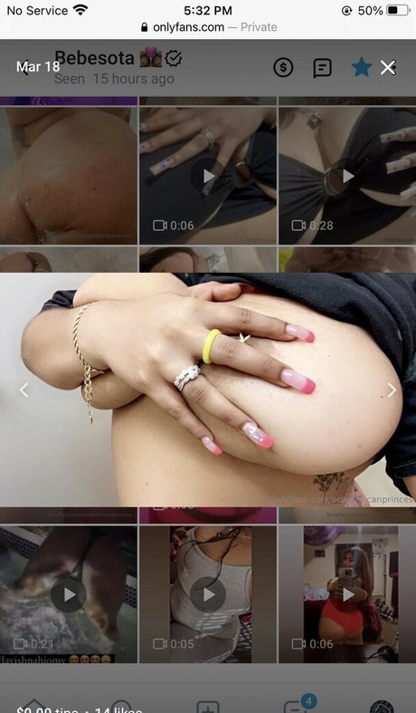 Foto desnuda filtrada de OnlyFans de Lavishnahiomy