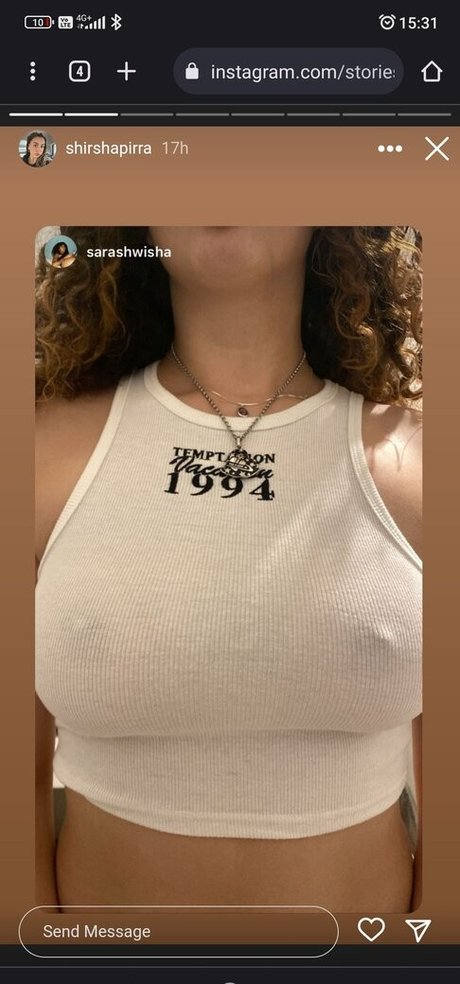 Foto desnuda filtrada de OnlyFans de Shir Shapira