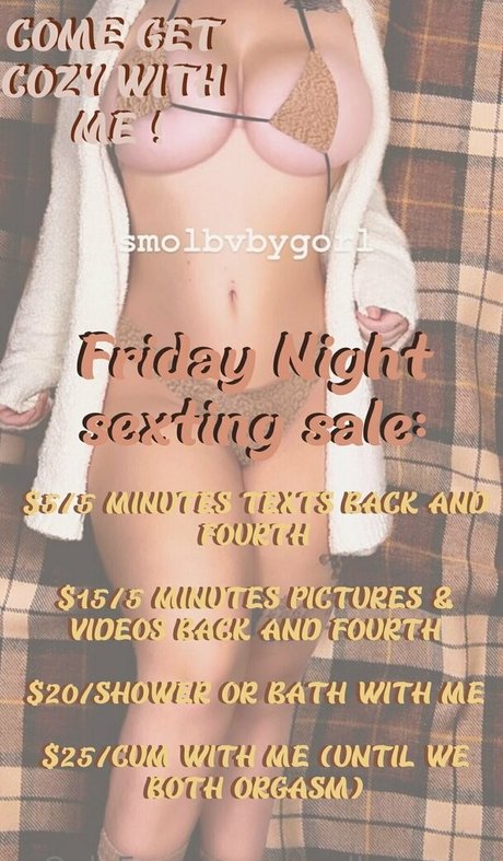 Foto desnuda filtrada de OnlyFans de Smolbvbygorl