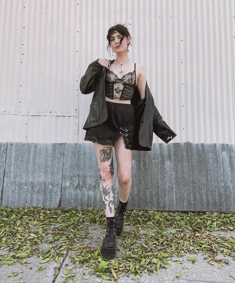 Foto desnuda filtrada de OnlyFans de Thegothicsprite