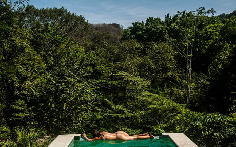 Foto desnuda filtrada de OnlyFans de Yogabutt