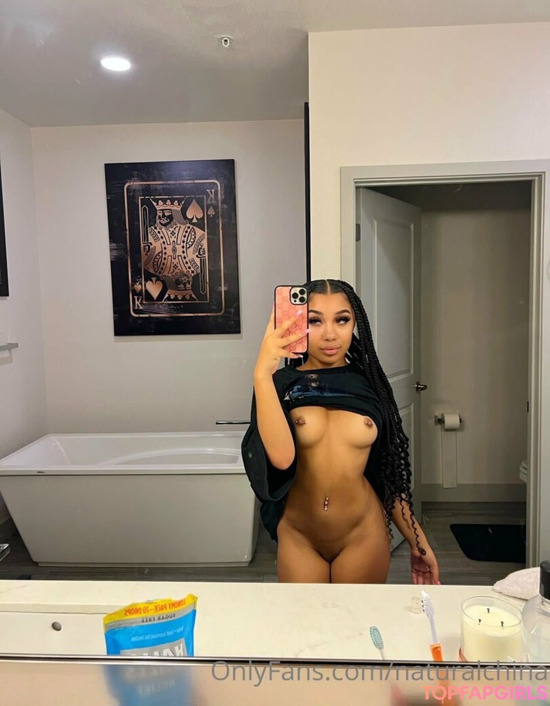 Foto desnuda filtrada de OnlyFans de Bubble Booty #1031