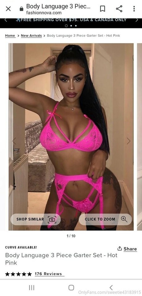 Foto desnuda filtrada de OnlyFans de Sweetie626
