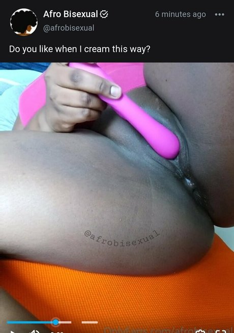Foto desnuda filtrada de OnlyFans de Freeafrobisexual