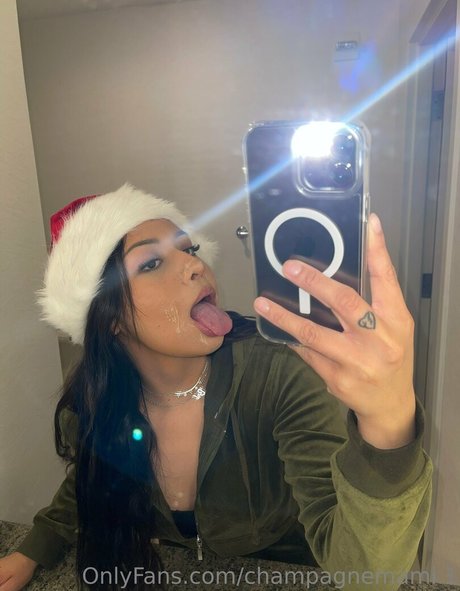 Foto desnuda filtrada de OnlyFans de Champagnemami1