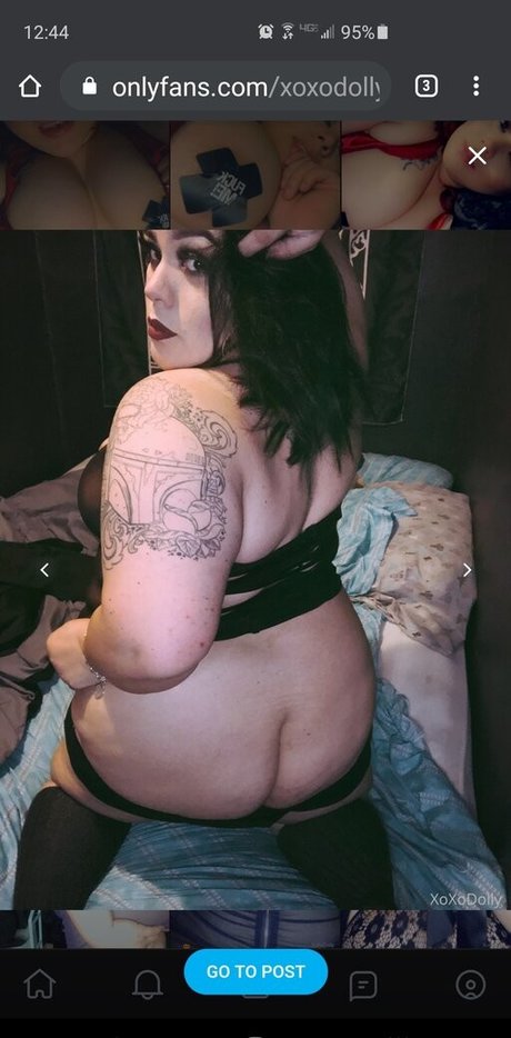 Foto desnuda filtrada de OnlyFans de Xoxodolly