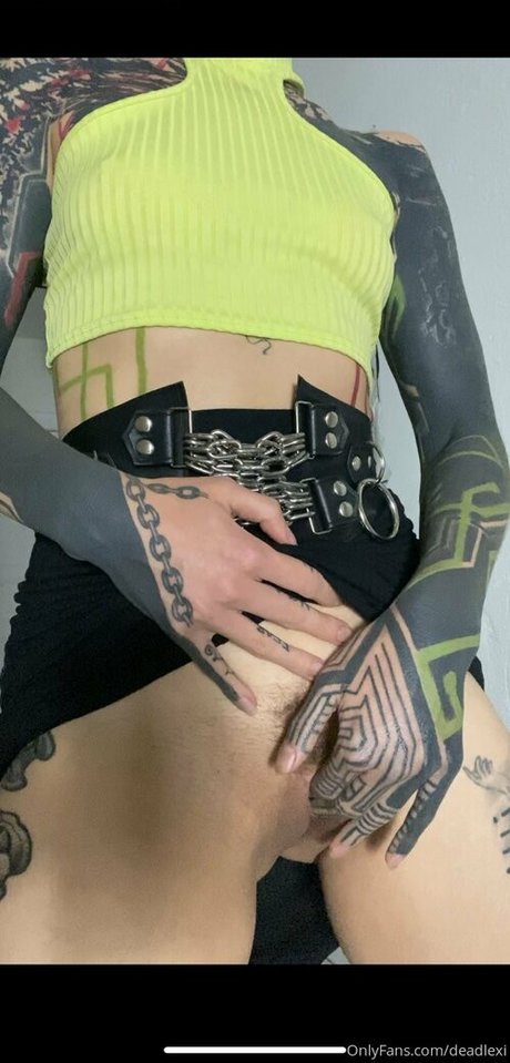 Foto desnuda filtrada de OnlyFans de Deadlexi