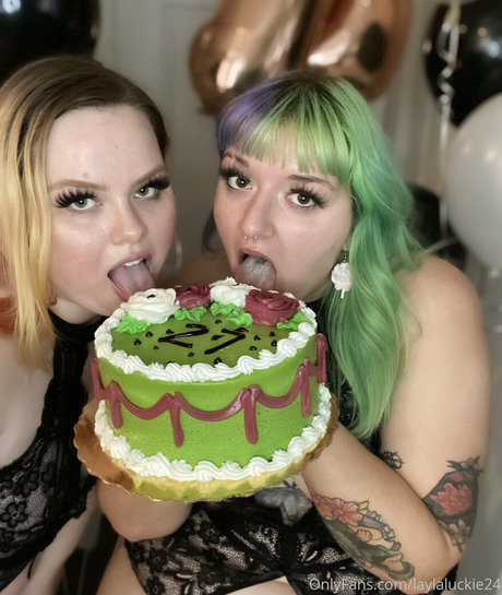 Foto desnuda filtrada de OnlyFans de Laylaluckie24