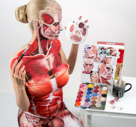 Foto desnuda filtrada de OnlyFans de Kay Pike Bodypainter