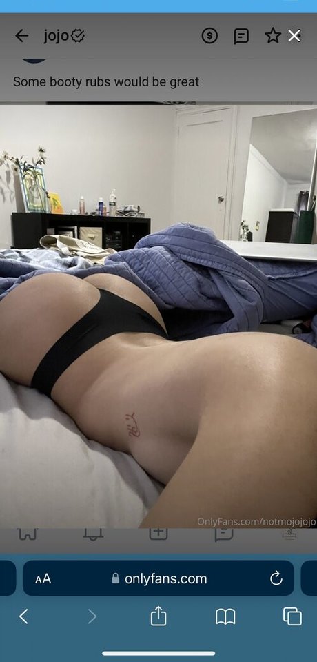 Foto desnuda filtrada de OnlyFans de Notmojojojo