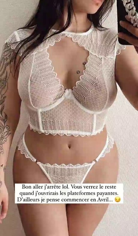 Foto desnuda filtrada de OnlyFans de Ilona Cerneaux
