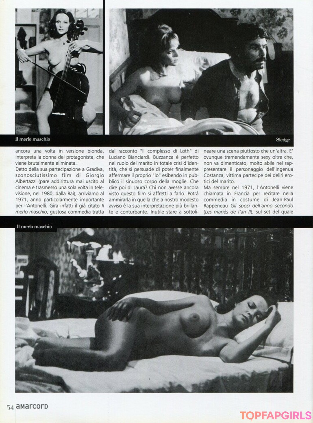 Foto desnuda filtrada de OnlyFans de Italian Vintage Actress #7 Foto desnuda filtrada de OnlyFans de Italian Vintage Actress #7