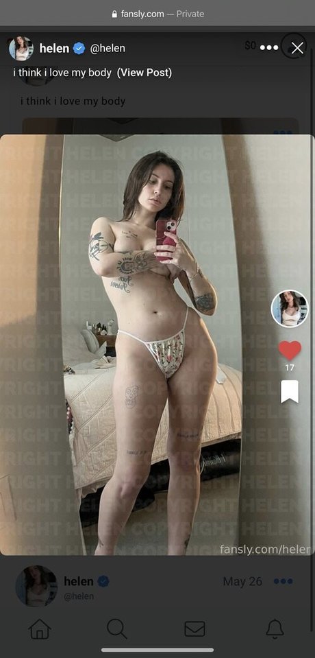 Foto desnuda filtrada de OnlyFans de Helenfromtwitter