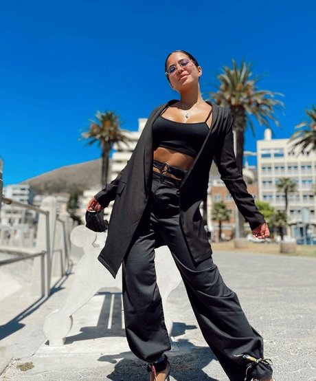 Foto desnuda filtrada de OnlyFans de Nadia Jaftha