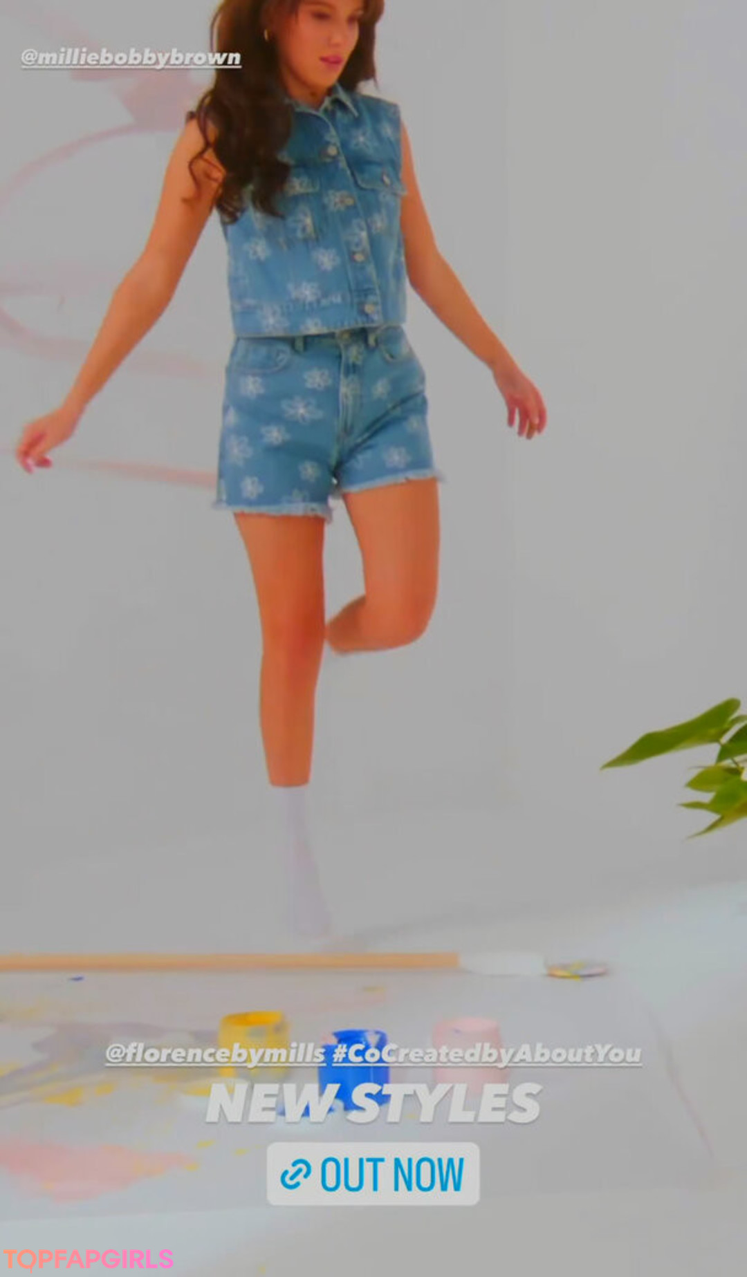 Foto desnuda filtrada de OnlyFans de Millie Bobby Brown #1055