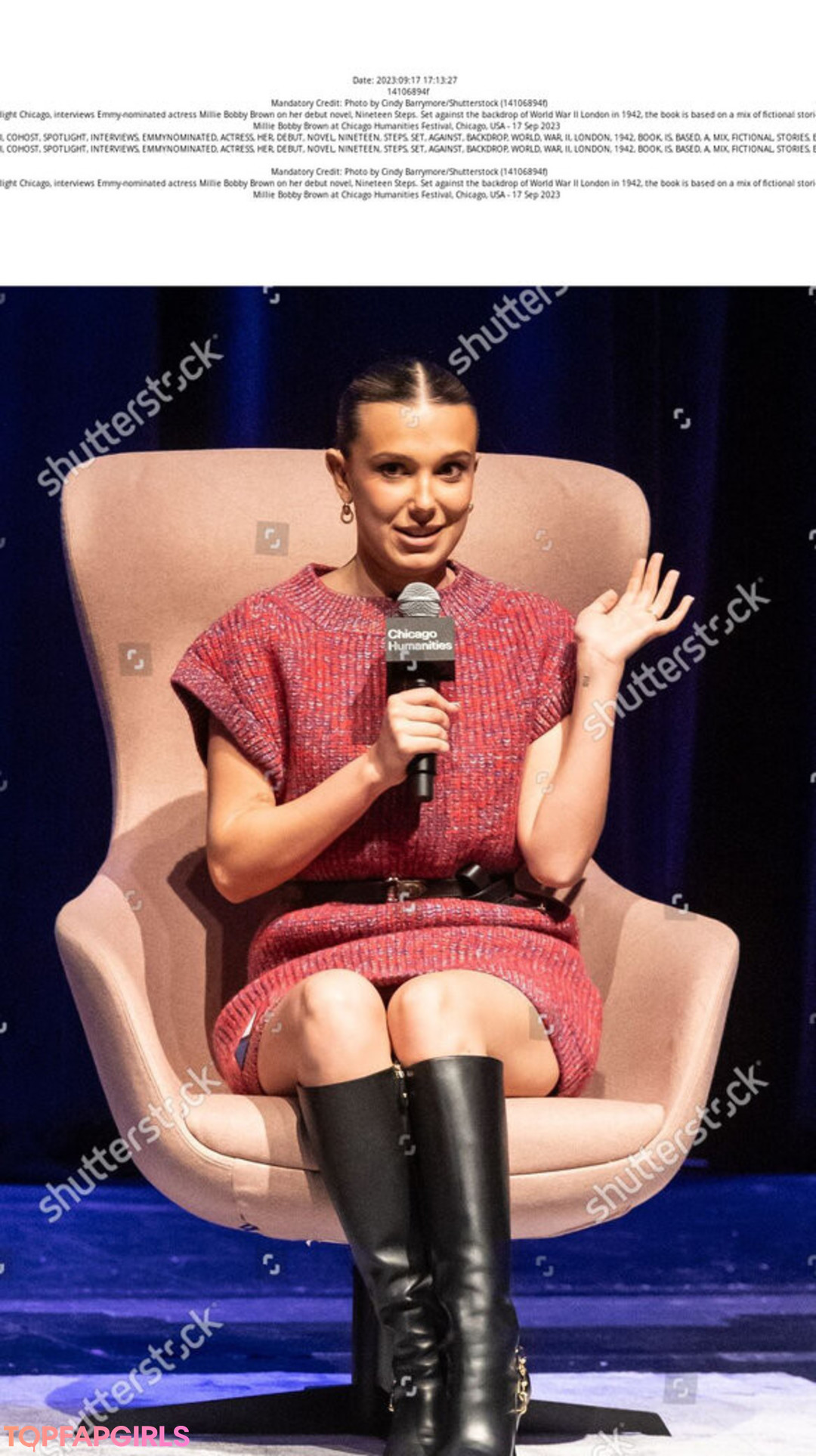 Foto desnuda filtrada de OnlyFans de Millie Bobby Brown #1473