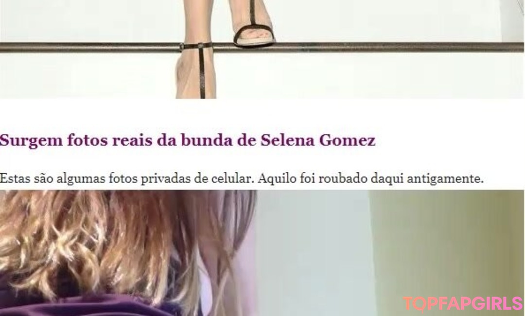 Foto desnuda filtrada de OnlyFans de Selena Gomez #1545