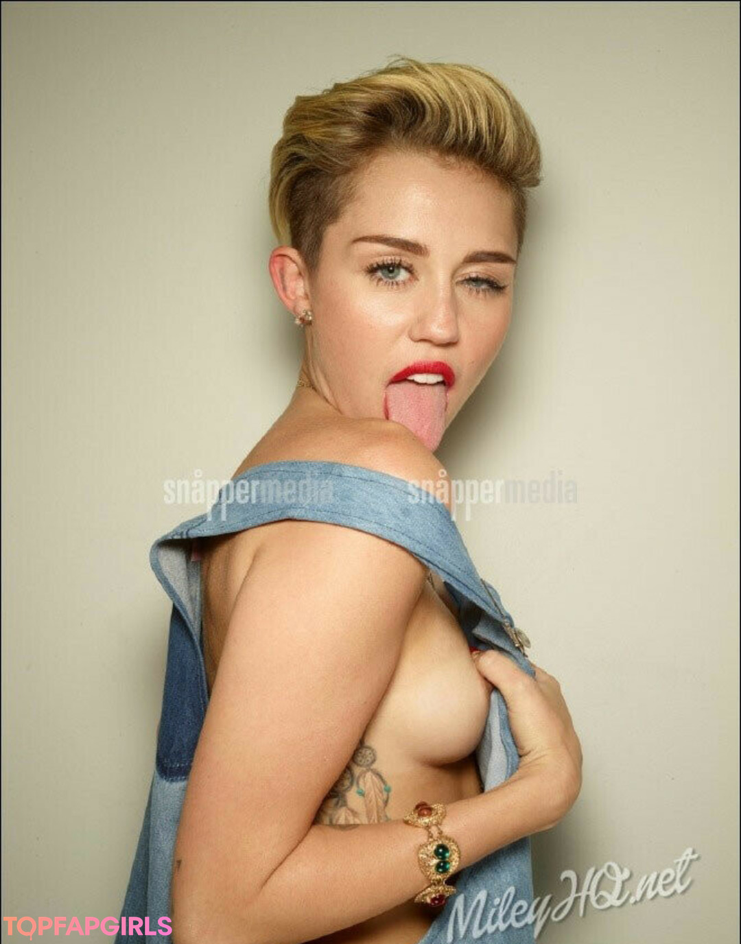 Foto desnuda filtrada de OnlyFans de Miley Cyrus #1299