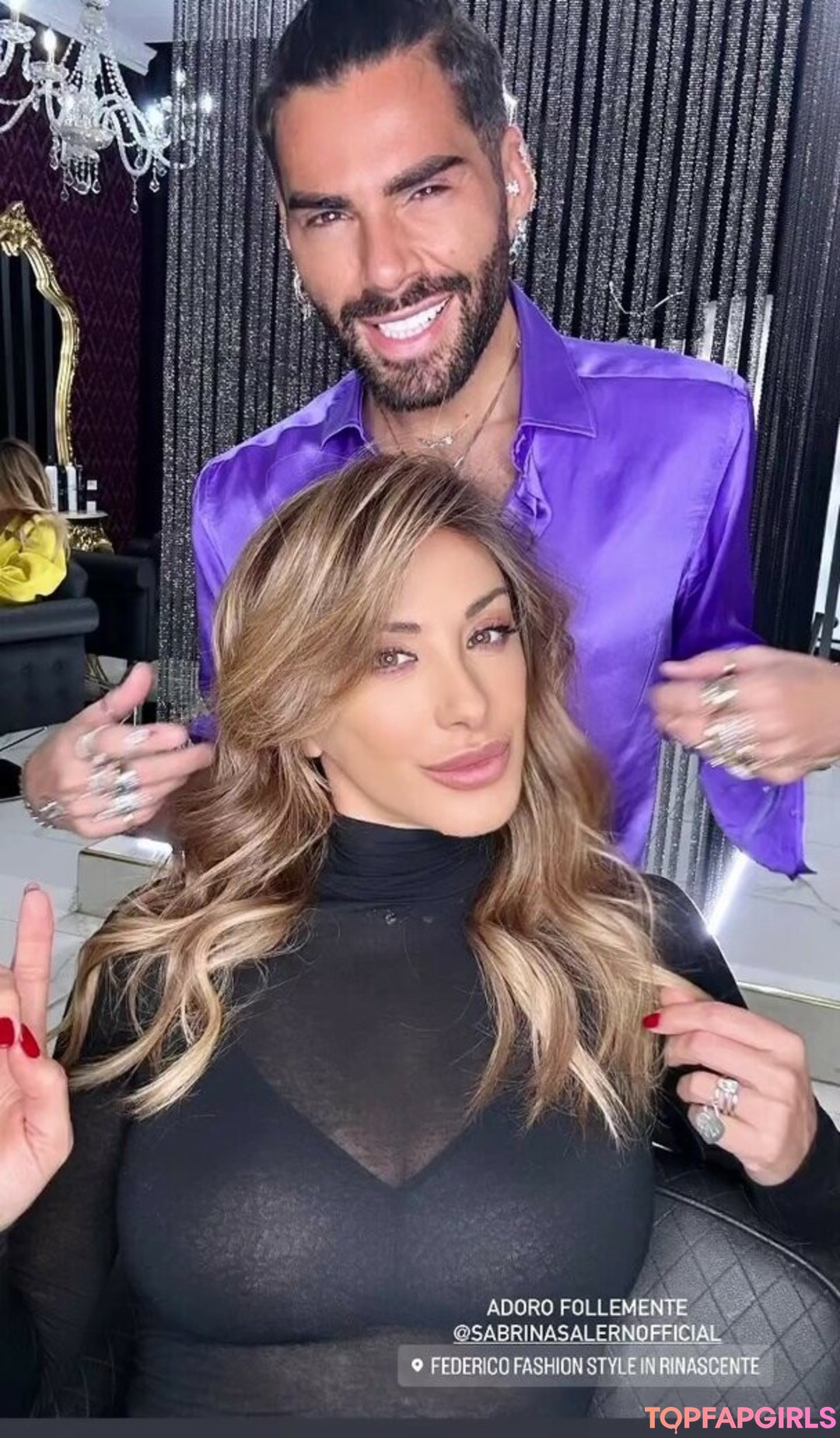 Foto desnuda filtrada de OnlyFans de Sabrina Salerno #909 Foto desnuda filtrada de OnlyFans de Sabrina Salerno #909