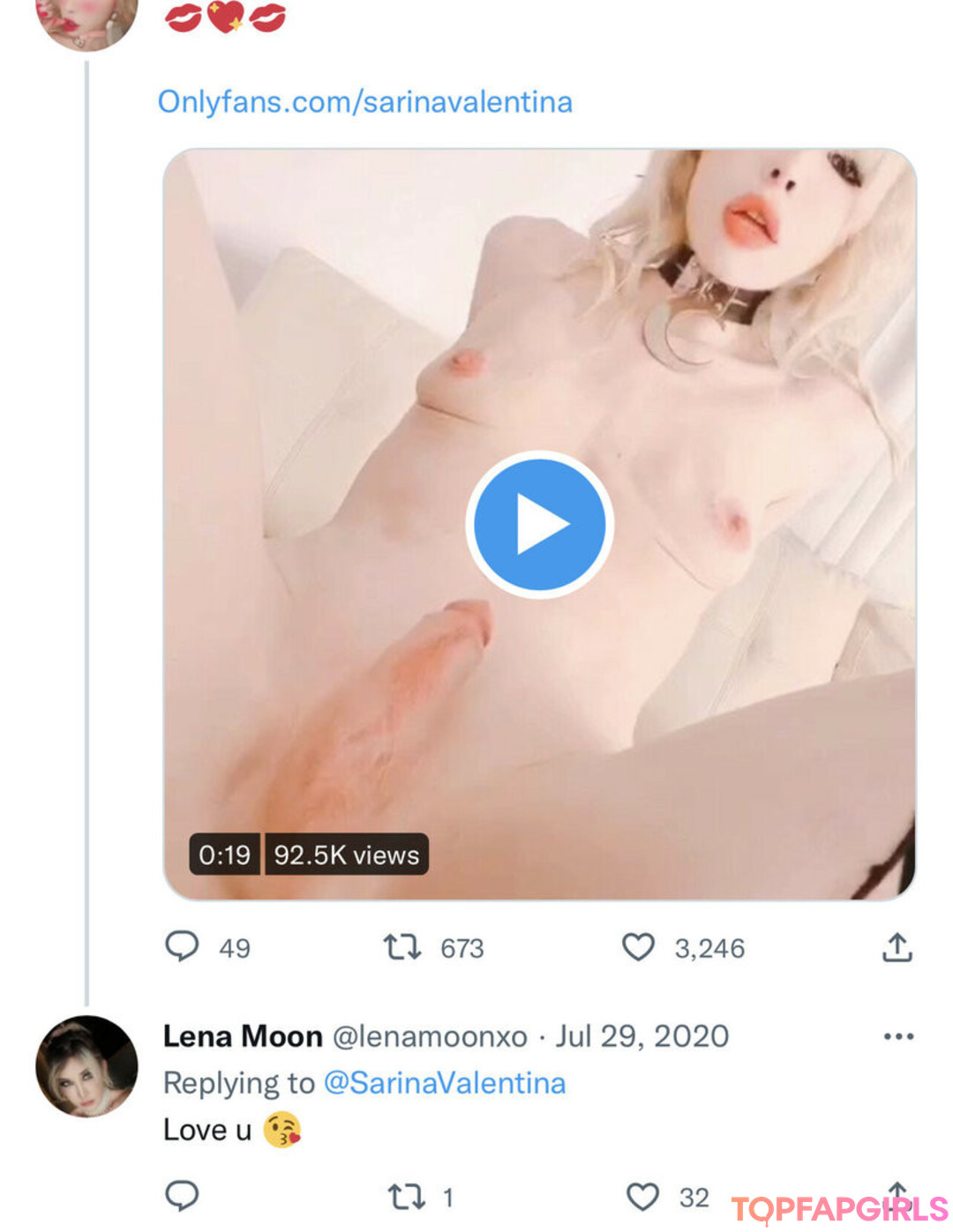 Foto desnuda filtrada de OnlyFans de Sarina Valentina #69 Foto desnuda filtrada de OnlyFans de Sarina Valentina #69