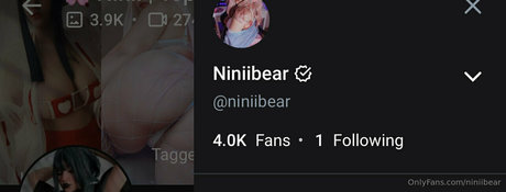 Foto desnuda filtrada de OnlyFans de Niniibear