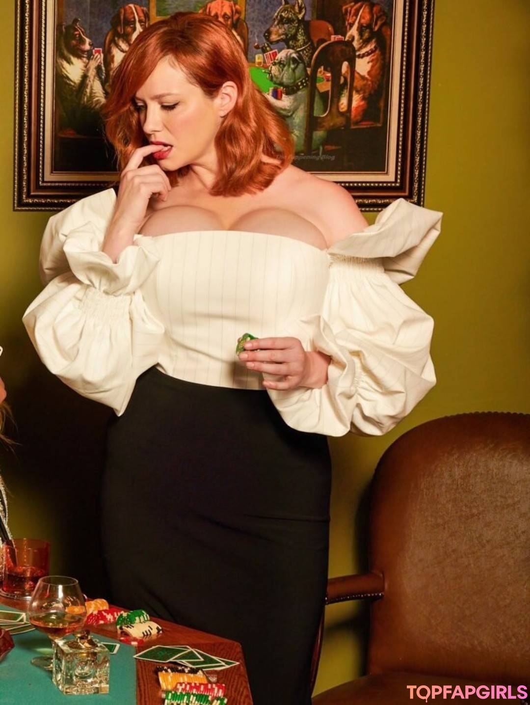 Foto desnuda filtrada de OnlyFans de Christina Hendricks #383 Foto desnuda filtrada de OnlyFans de Christina Hendricks #383