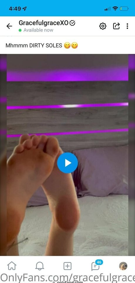 Foto desnuda filtrada de OnlyFans de Gracefulgracexofree