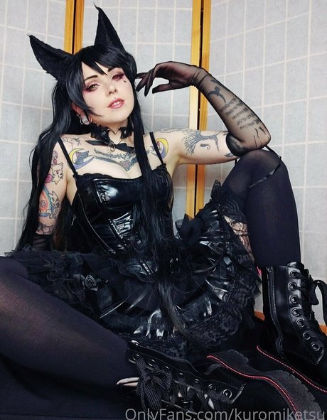 Foto desnuda filtrada de OnlyFans de Kuromiketsu