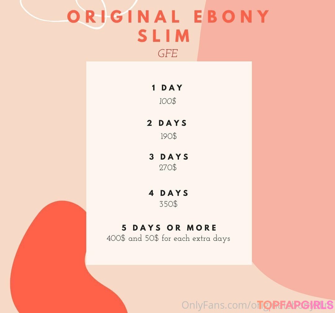 Foto desnuda filtrada de OnlyFans de Original Ebony Slim #193 Foto desnuda filtrada de OnlyFans de Original Ebony Slim #193