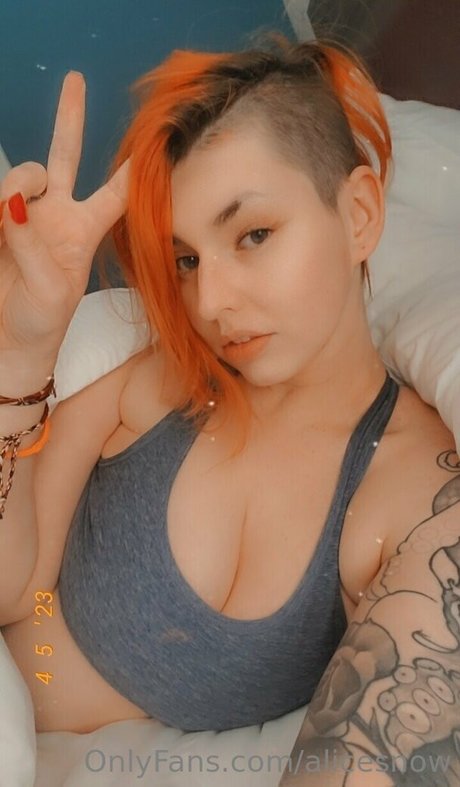 Foto desnuda filtrada de OnlyFans de Alicesnow