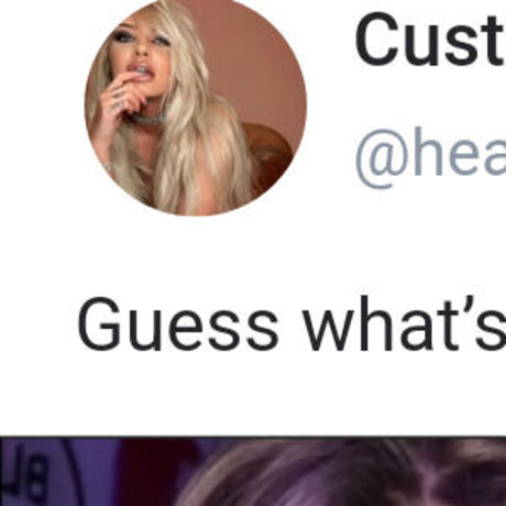 Foto desnuda filtrada de OnlyFans de Heavymetalbb