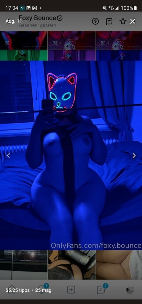 Foto desnuda filtrada de OnlyFans de Foxybounce