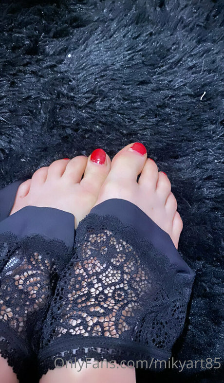 Foto desnuda filtrada de OnlyFans de Mikyart85