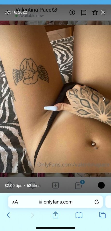 Foto desnuda filtrada de OnlyFans de Valentinapace